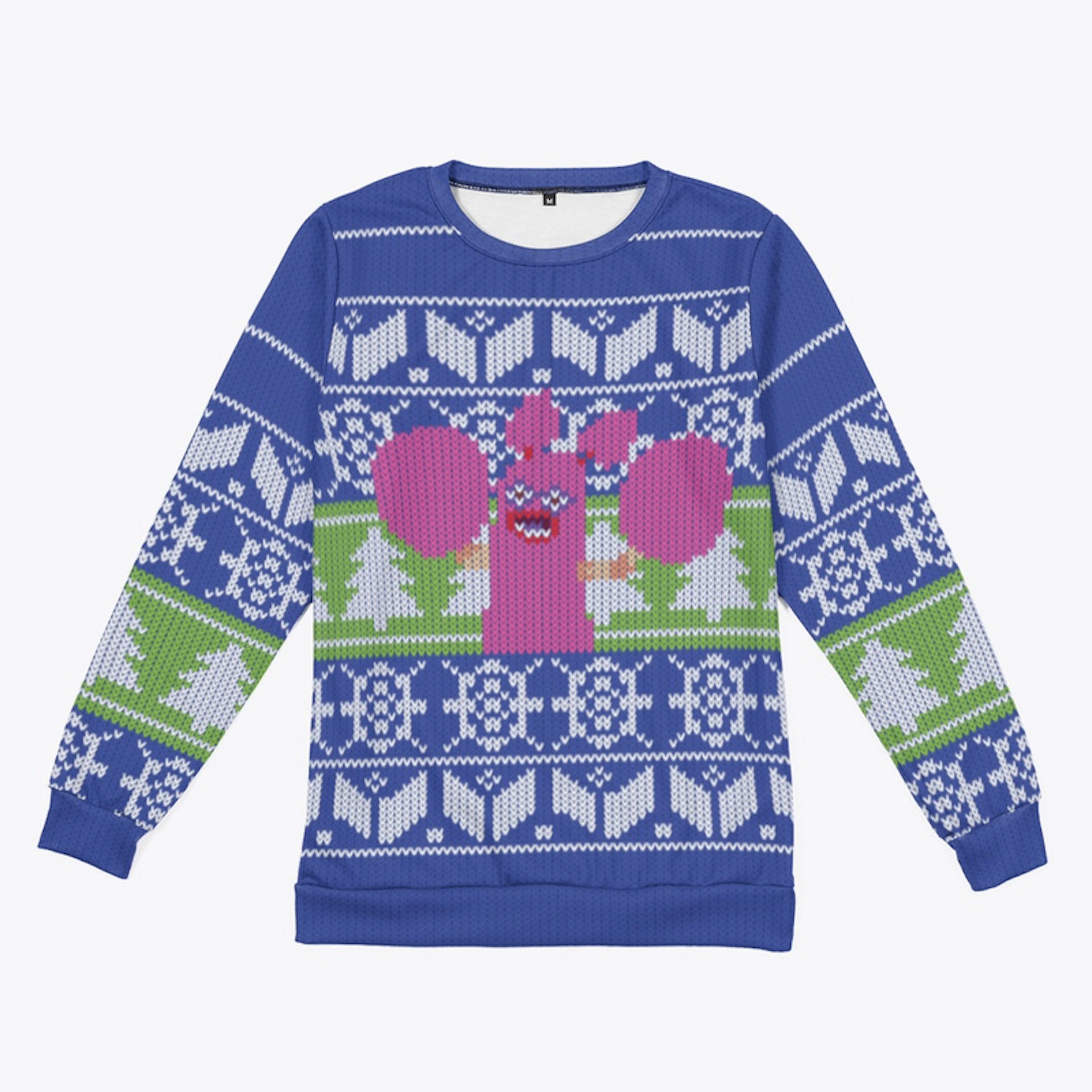 Pom Pom Holiday Sweater
